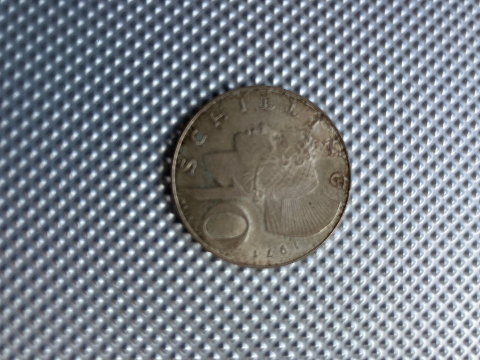 Zilveren Oostenrijkse 10 Schilling munt uit 1971, Ophalen of Verzenden, Oostenrijk, Losse munt