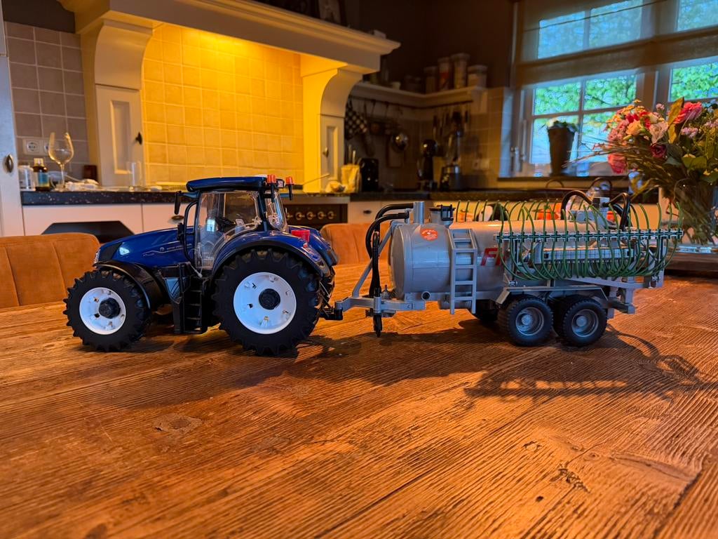 New holland tractor, Ophalen, Zo goed als nieuw, Tractor of Landbouw, Overige merken