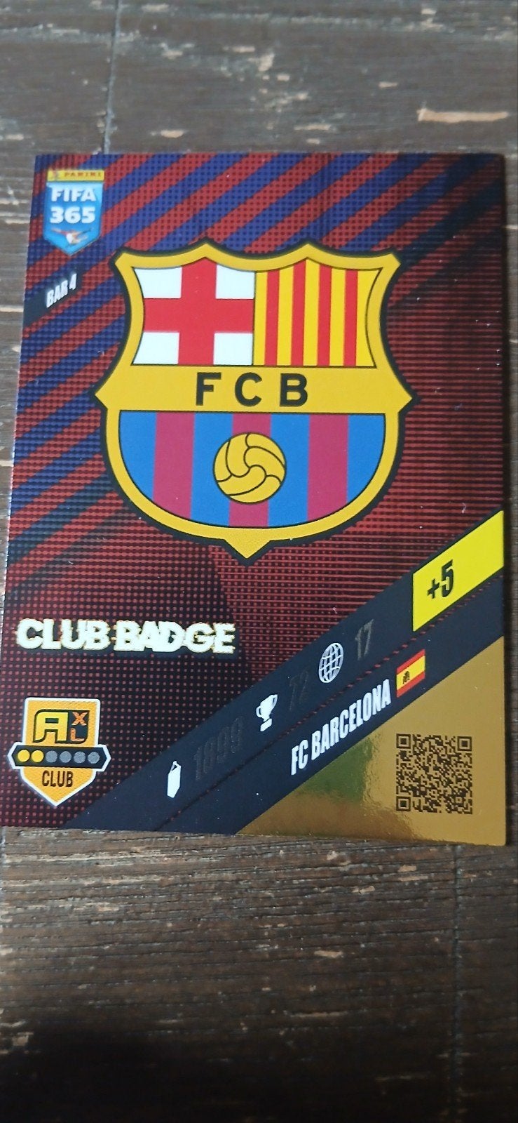 Barcelona club badge fif365, Ophalen of Verzenden, Buitenlandse clubs, Poster, Plaatje of Sticker