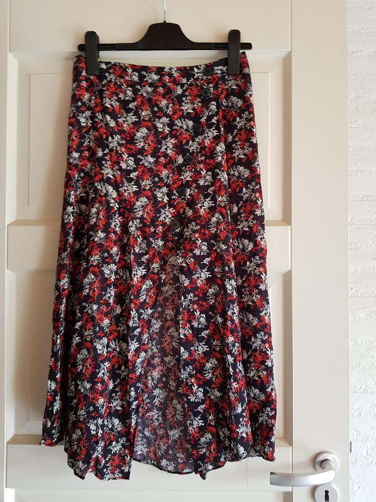 Dames rok Zara, maat S, Ophalen of Verzenden, Zo goed als nieuw, Maat 36 (S), Onder de knie