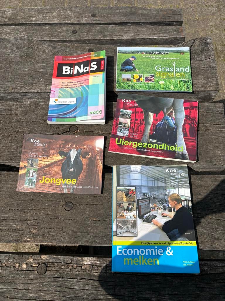 BiNaS, Koe Signalen: Jongvee, Uiergezondheid, Grasland, Econ, Ophalen of Verzenden, Beta, Zo goed als nieuw, MBO