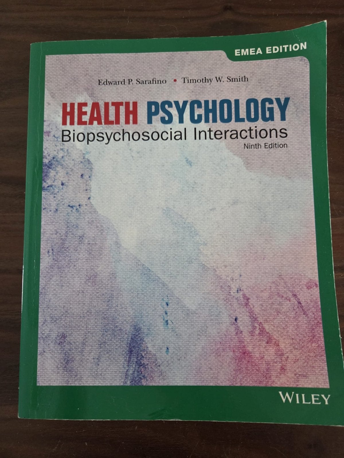 Health Psychology: Biopsychosocial Interactions (9e editie), Ophalen of Verzenden, Gamma, Zo goed als nieuw, WO