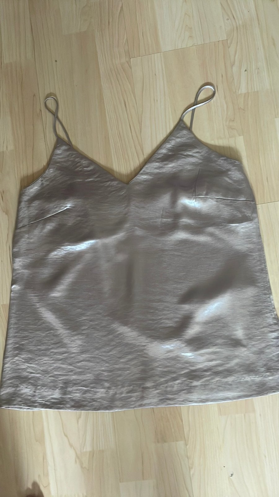 Nieuw glans Top maat M H&M, Ophalen of Verzenden, Nieuw, Maat 38/40 (M), Korte mouw