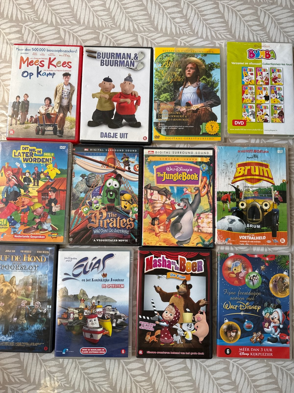 Grote collectie kinder-dvd's: Mees Kees, Buurman & Buurman e, Gebruikt, Animatie, Verzamelbox, Alle leeftijden