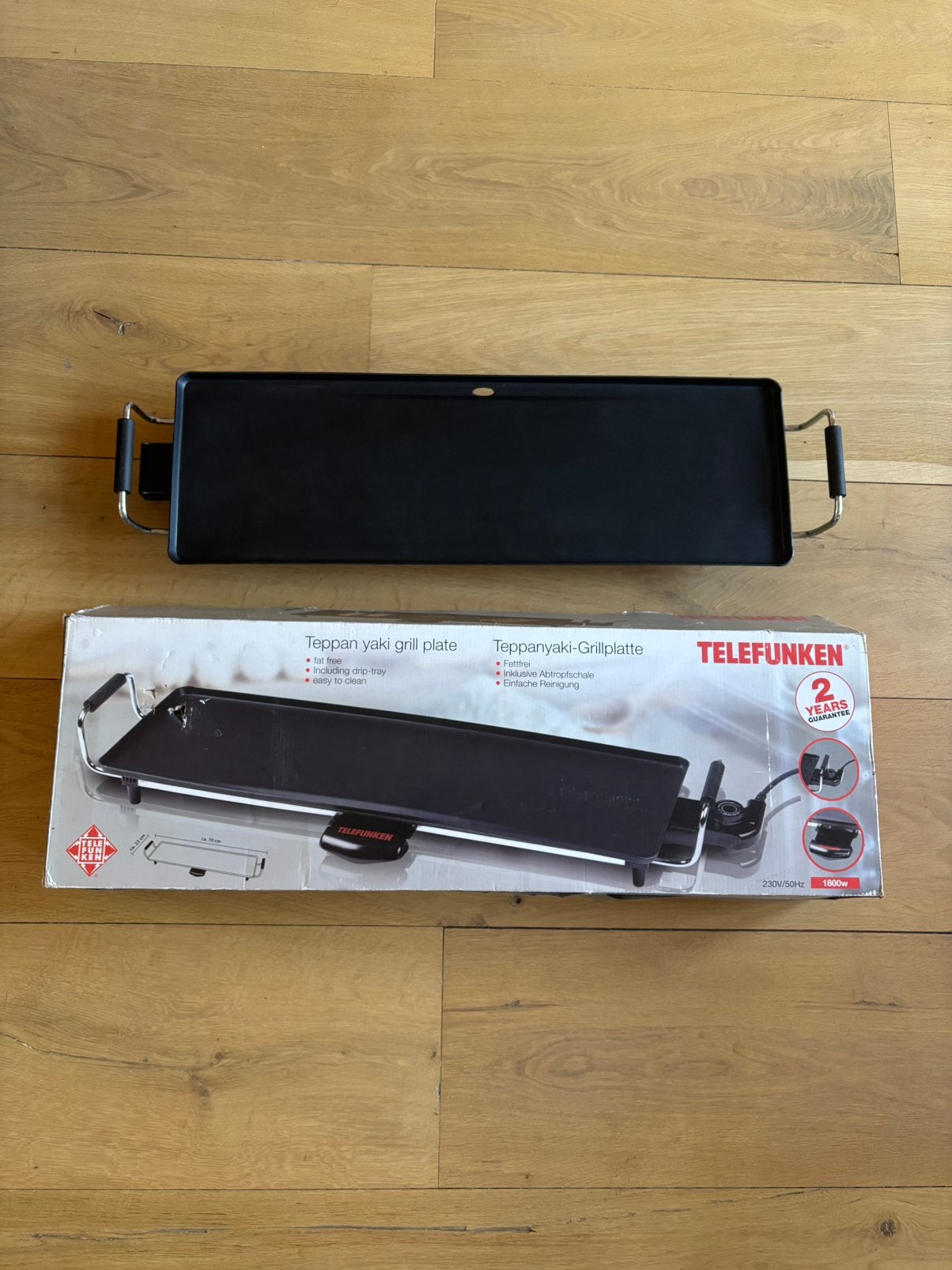 Grillplaat | Gourmet | Bakplaat | 70 x 23 cm, Ophalen, Zo goed als nieuw