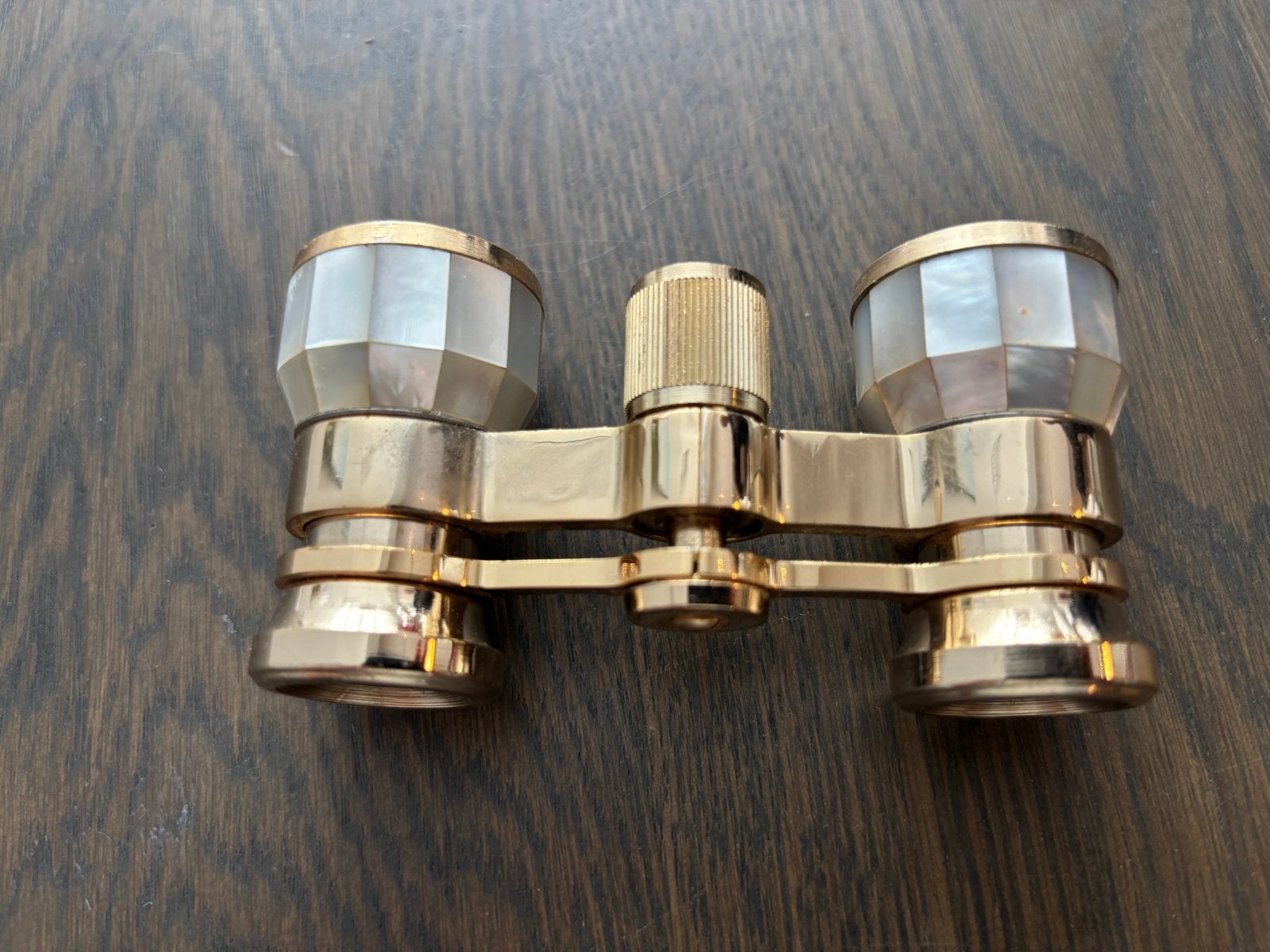 Vintage Opera Glas Verrekijker met Parelmoer en Hoesje, Gebruikt, Verzenden, Minder dan 8x, Overige typen