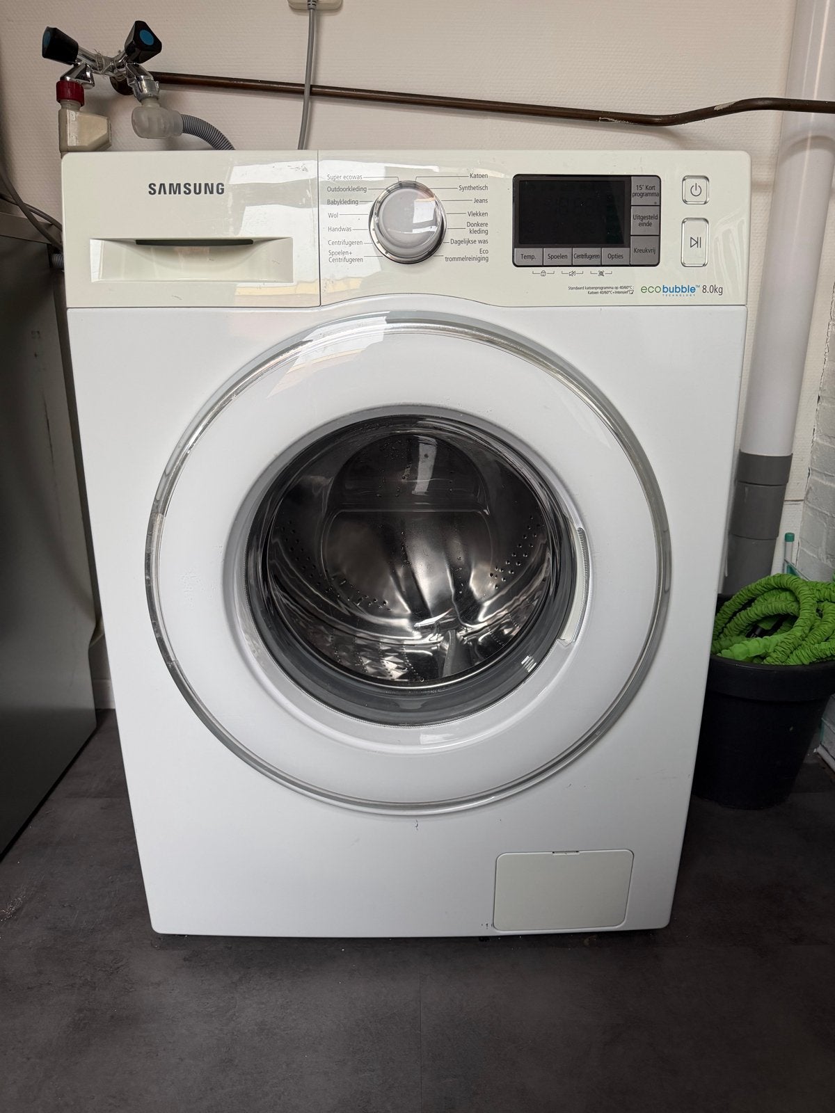 Samsung EcoBubble Wasmachine 8kg & Warmtepompdroger 8kg