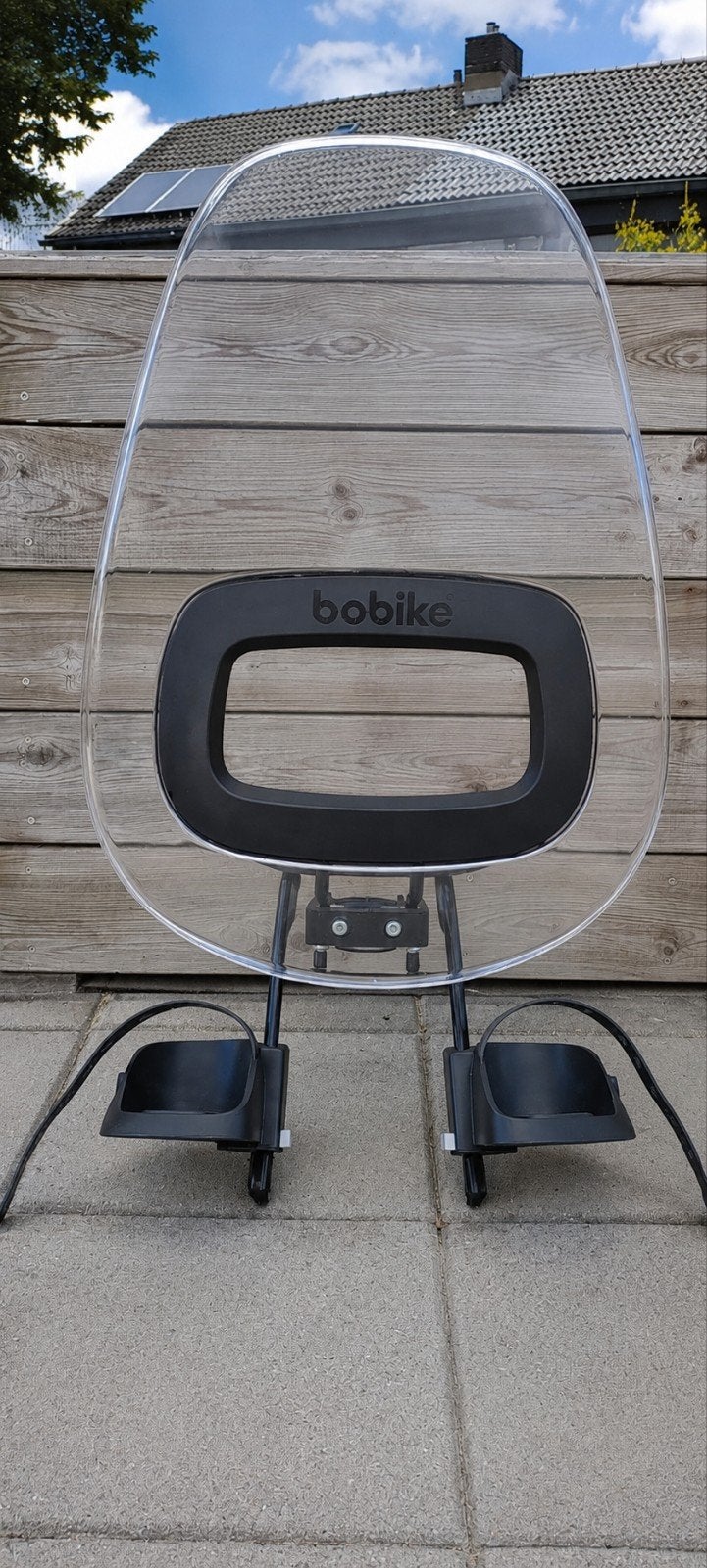 Bobike Mini+ fietszitje met windscherm, Voorzitje, Ophalen of Verzenden, Bobike, 0 t/m 13 kg