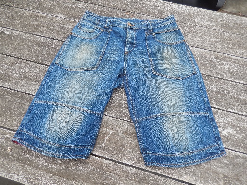Jack & Jones short jeans 33, Blauw, Ophalen of Verzenden, Zo goed als nieuw, W33 - W34 (confectie 48/50)