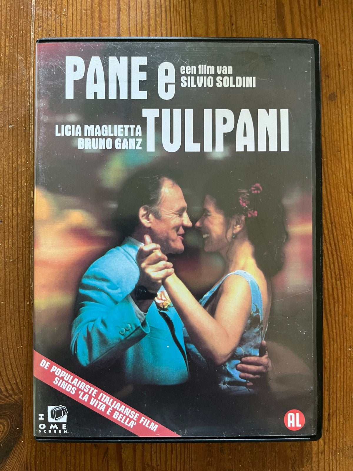 Pane e Tulipani DVD - Romantische Italiaanse komedie, Alle leeftijden, Nederlands, Italiaans, Gebruikt