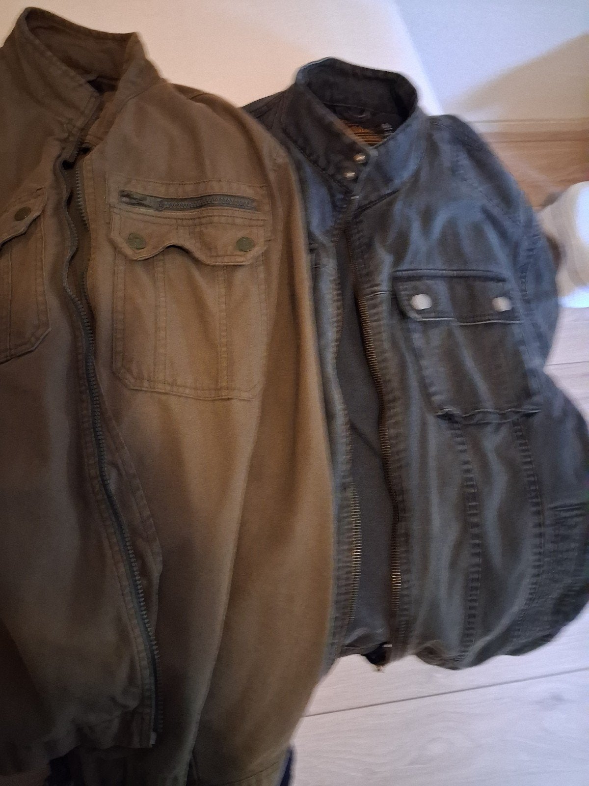 2x katoenen zomerjack 10pst, Kleding | Heren, Jassen | Winter, Ophalen of Verzenden, Zo goed als nieuw, Maat 56/58 (XL)