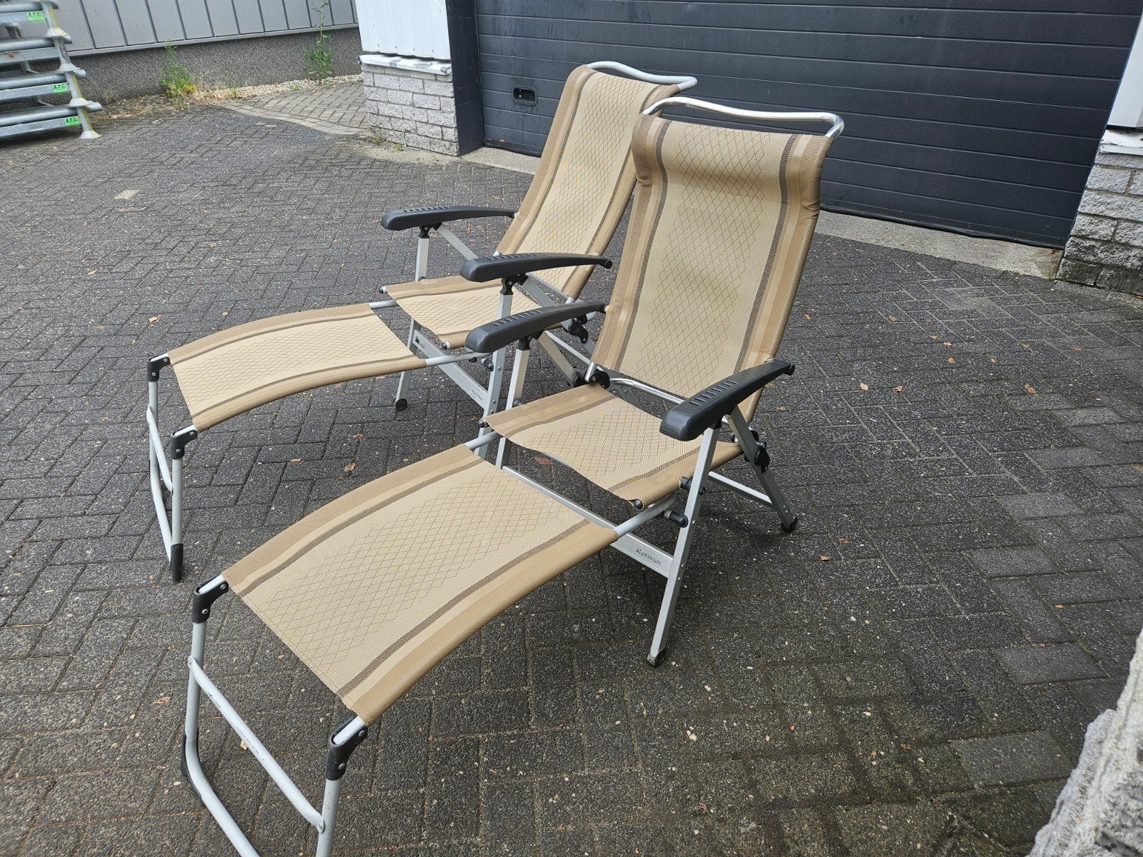 Dukdalf campingstoelen Lichtgewicht, Caravans en Kamperen, Ophalen, Gebruikt, Campingstoel