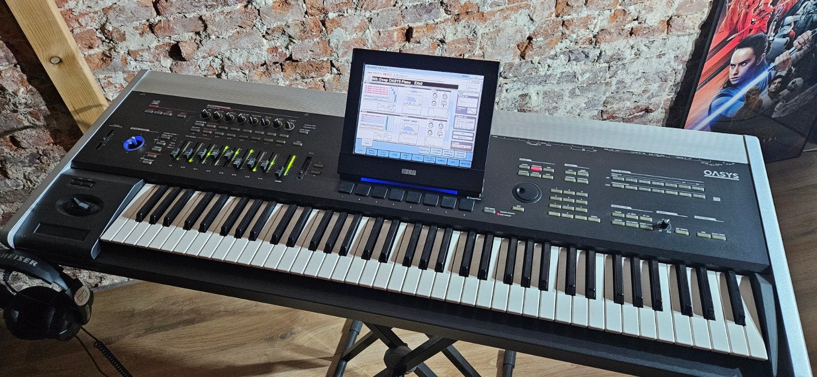 Korg OASYS 76 Workstation - Zeer Nette Staat, Uitgebreid, Muziek en Instrumenten, Ophalen, Korg, Zo goed als nieuw, Aanslaggevoelig