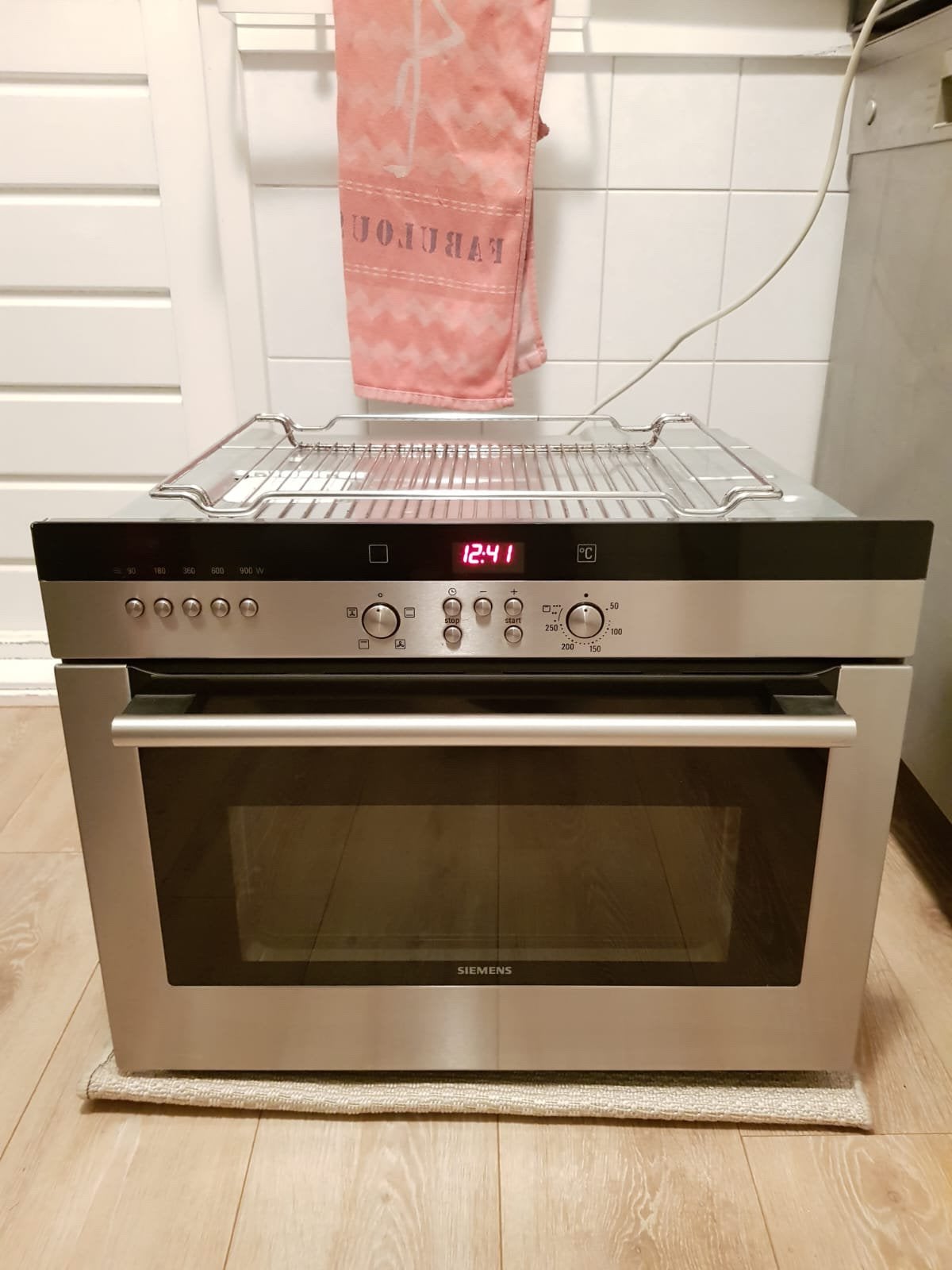 Siemens combi-oven 45 x 60 cm, Witgoed en Apparatuur, Ovens, Ophalen of Verzenden, Zo goed als nieuw