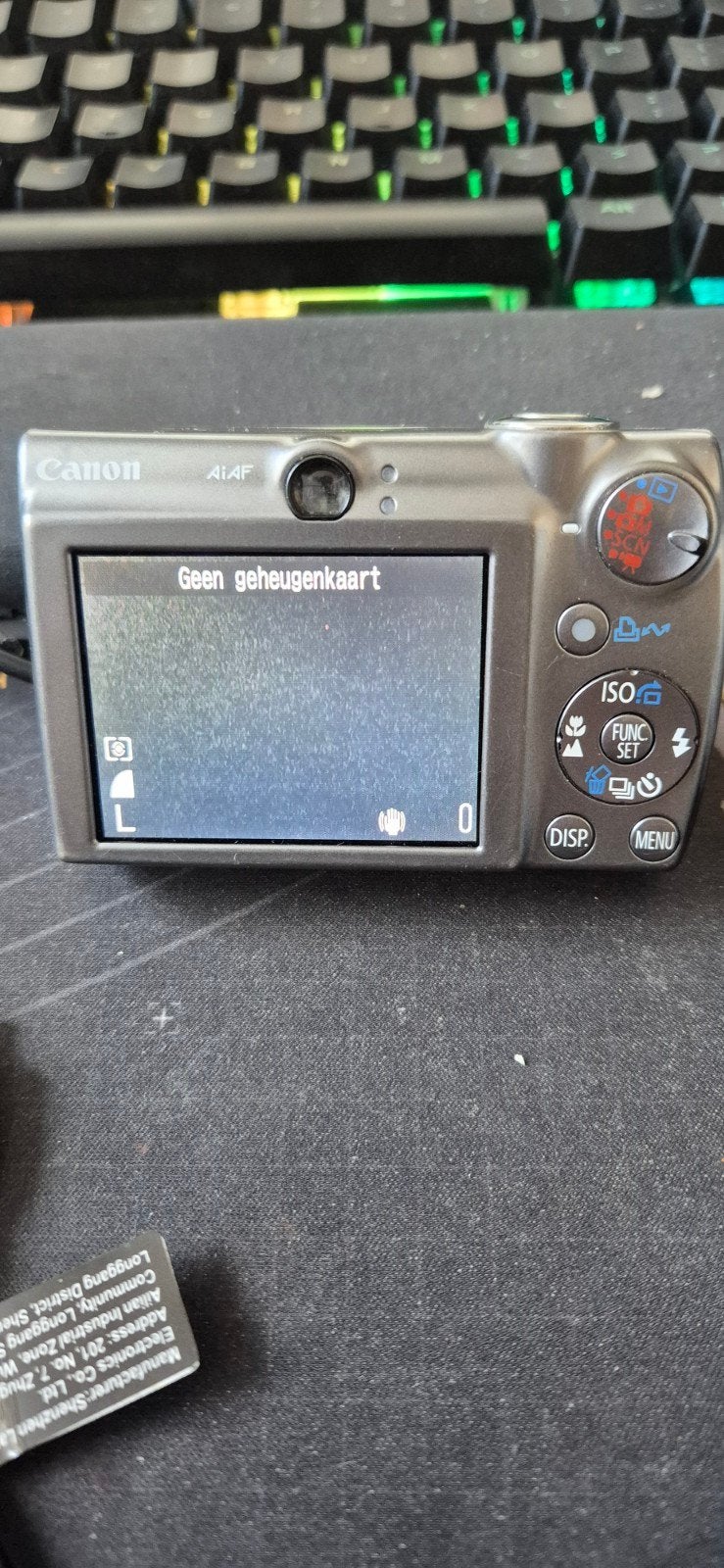 canon digital ixus 850 is, Ophalen of Verzenden