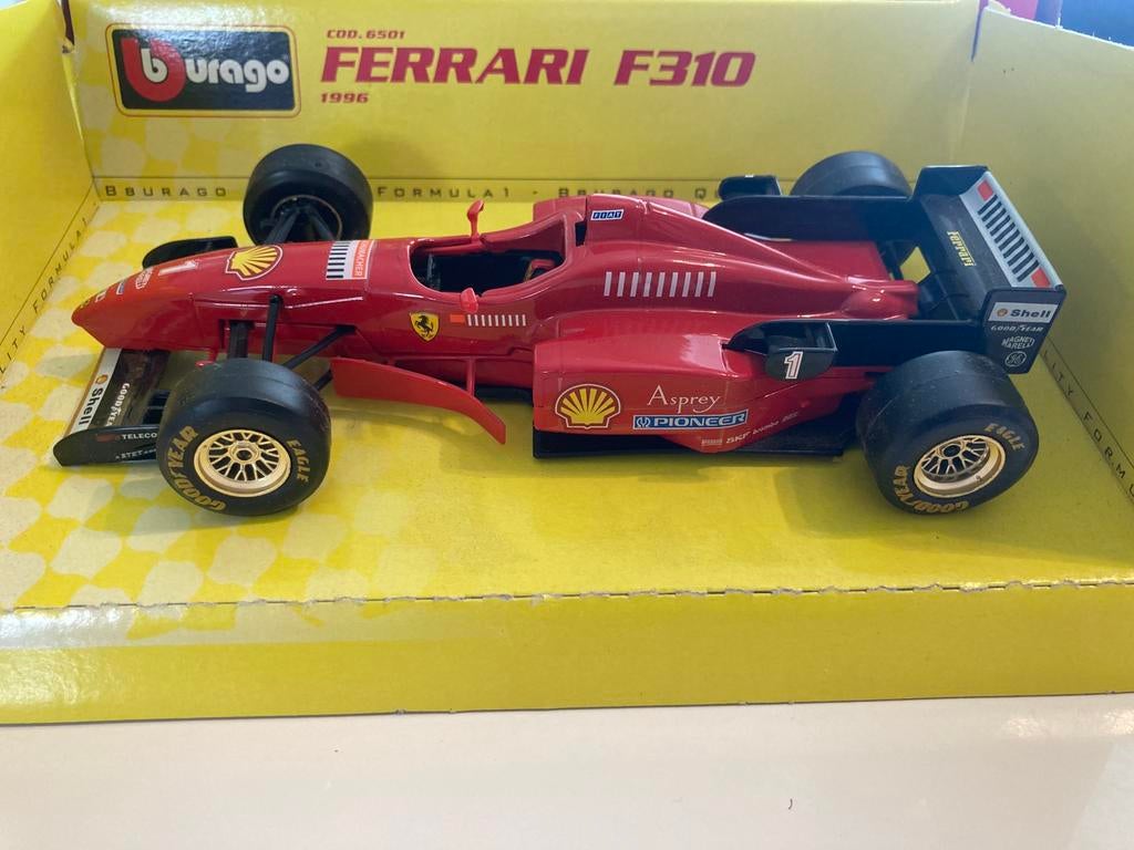 Ferrari f310 1996 1/24, Ophalen of Verzenden, Nieuw, Auto, Bburago