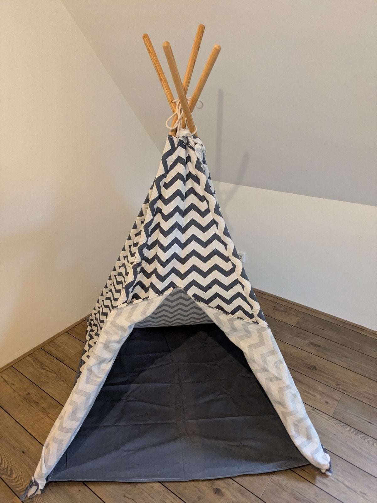Tipi tent, Ophalen, Gebruikt
