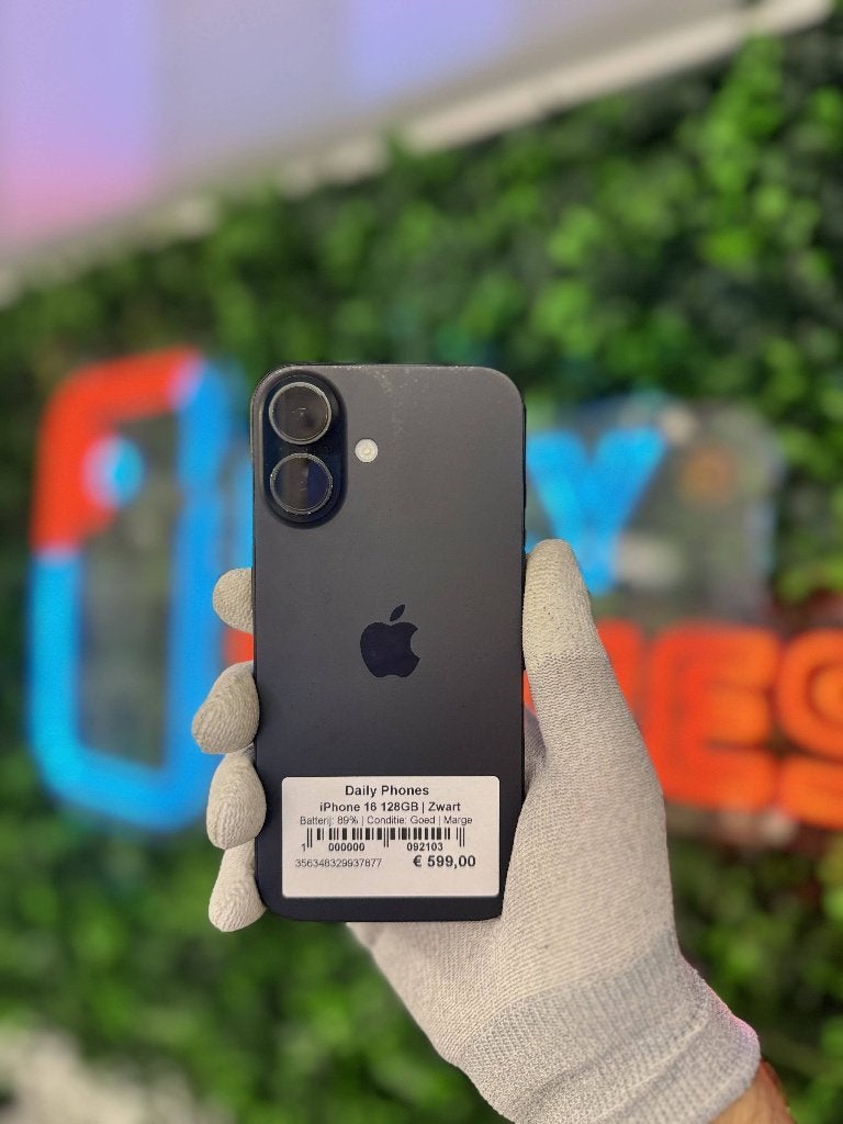 Apple iPhone 16 128GB, Ophalen of Verzenden, Gebruikt