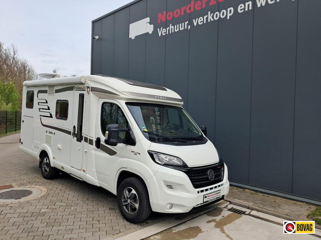 Hymer Exsis-T 474 - Automaat - 180 PK- Navi, Caravans en Kamperen, Campers, Automaat, Standaard zit, Ringverwarming, Fiat
