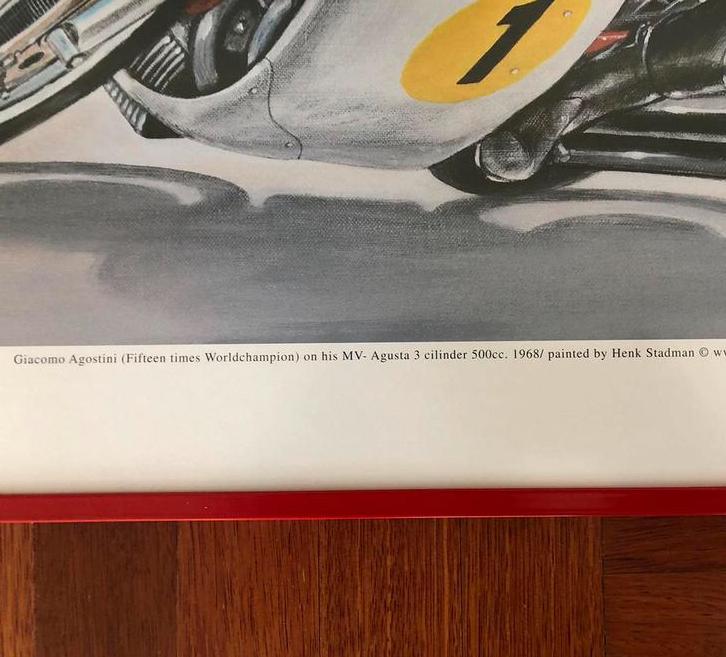 prachtige litho, Motoren, Accessoires | Overige, Ophalen