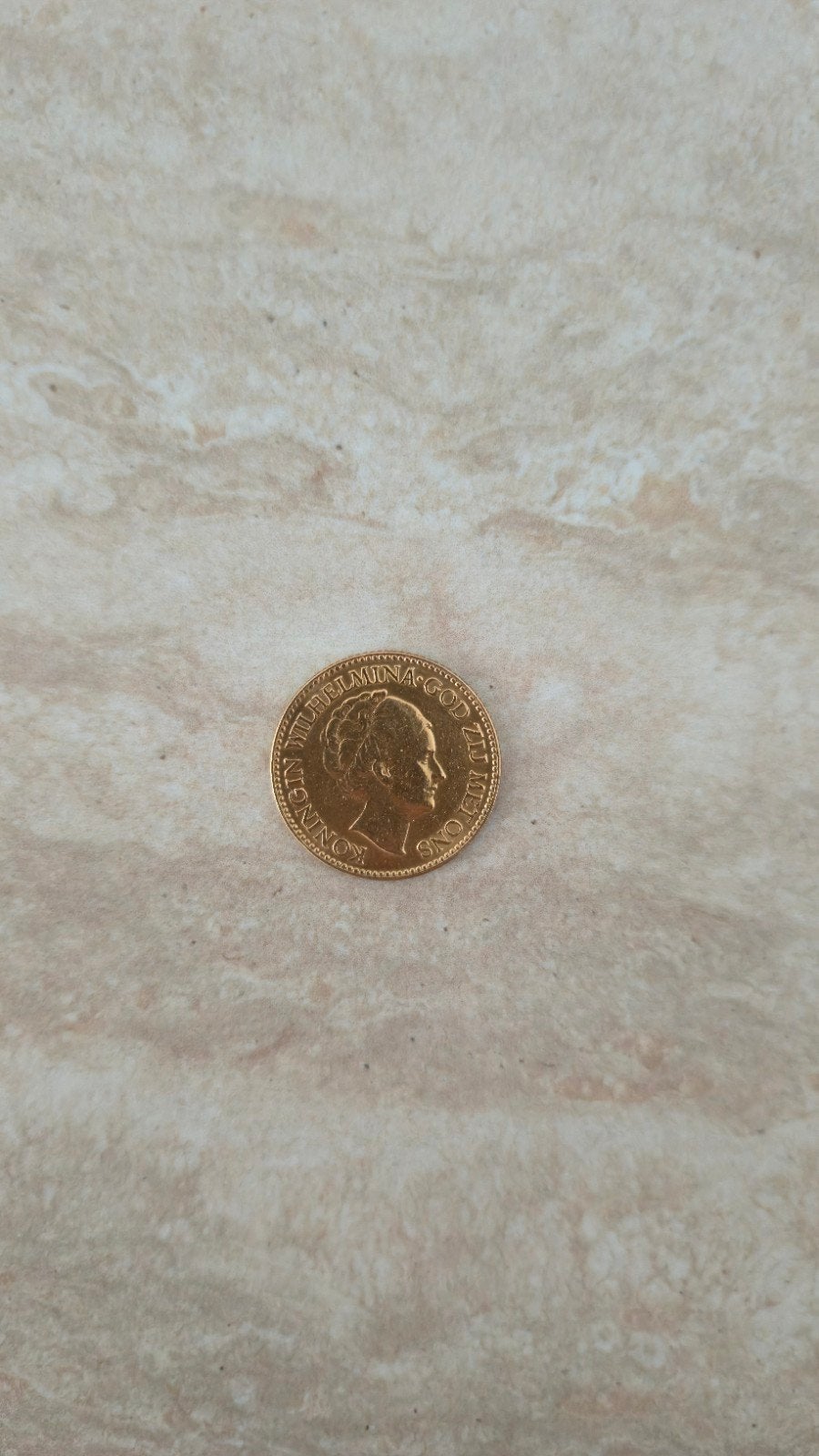 Gouden tientje 1925 Koningin Wilhelmina, Koningin Wilhelmina, Losse munt, 10 gulden, Goud