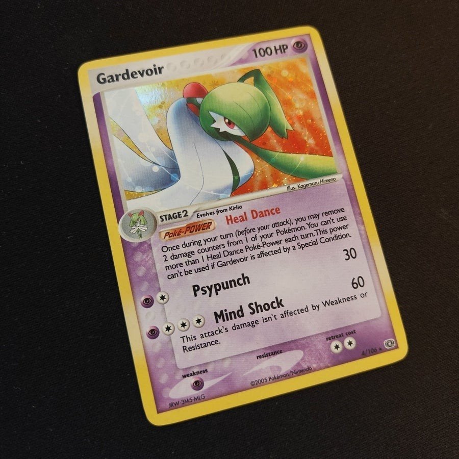 Gardevoir 4 - EX Emerald (2005), Hobby en Vrije tijd, Ophalen of Verzenden, Zo goed als nieuw, Losse kaart, Foil