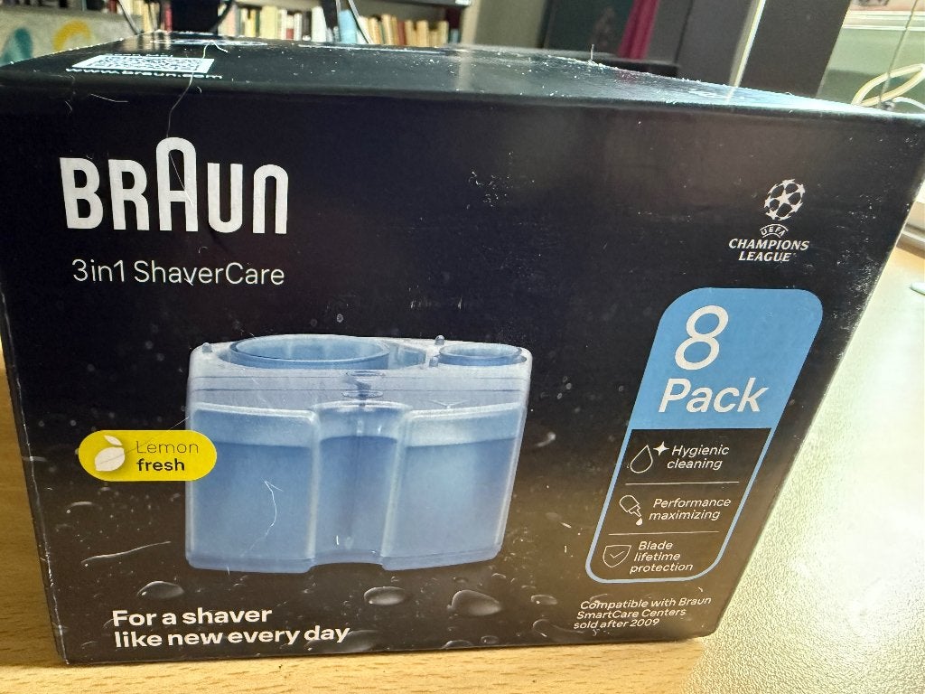 Braun 3in1 ShaverCare Cartridges 8 stuks, Ophalen, Nieuw, Scheren en Epileren
