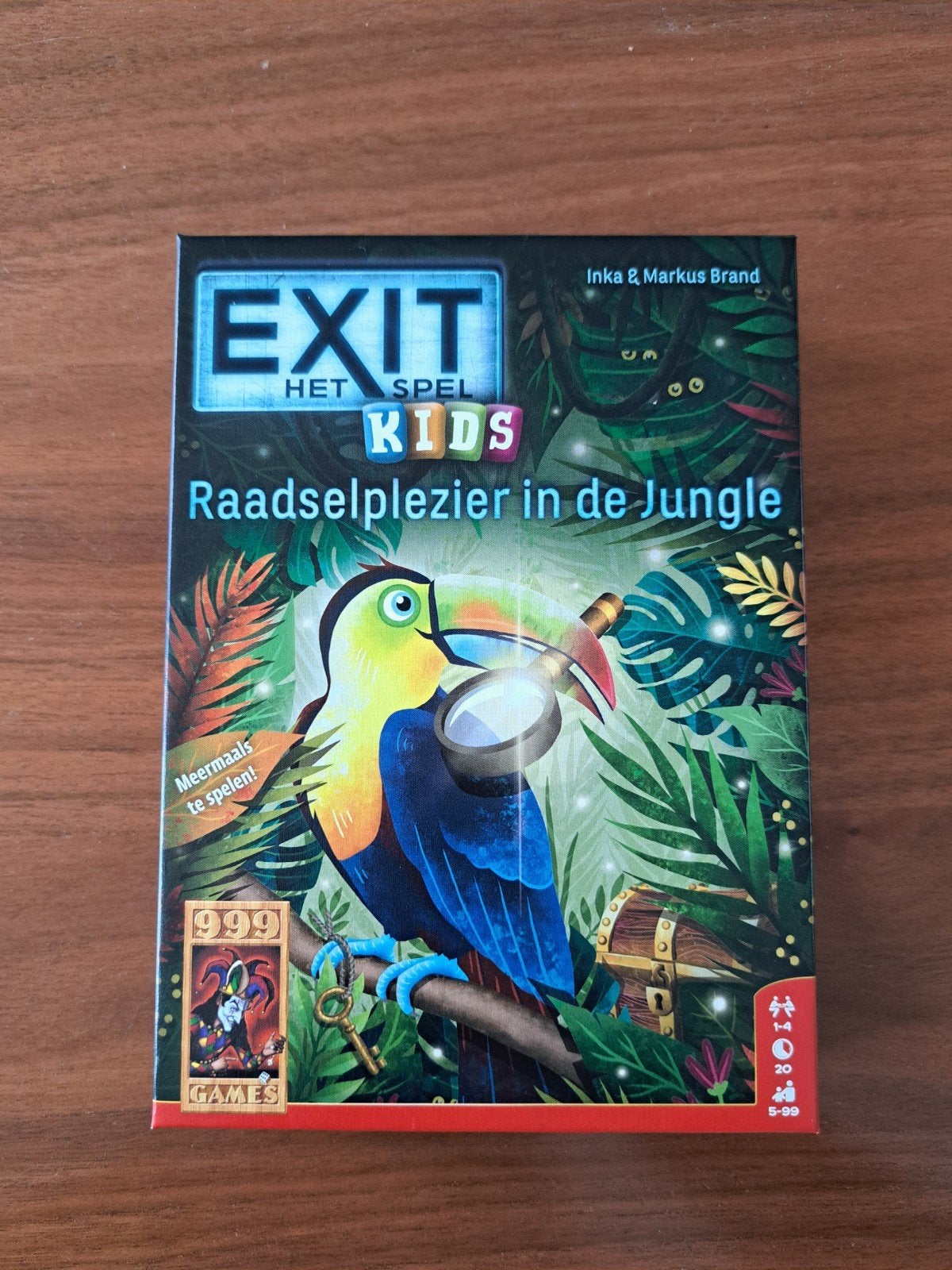 Exit kids raadselplezier in de jungle, Ophalen of Verzenden, Zo goed als nieuw, 999 Games