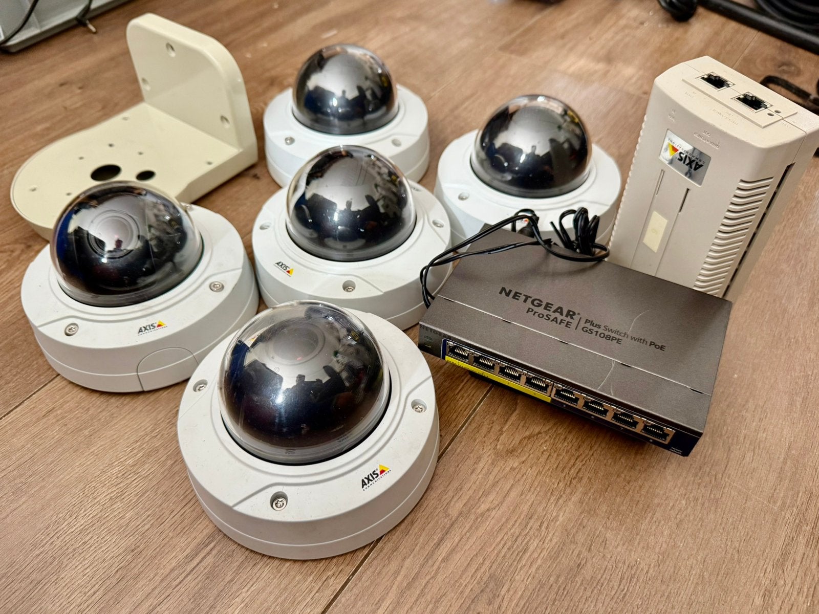 Complete axis cameraset met 5 camera’s, Ophalen of Verzenden