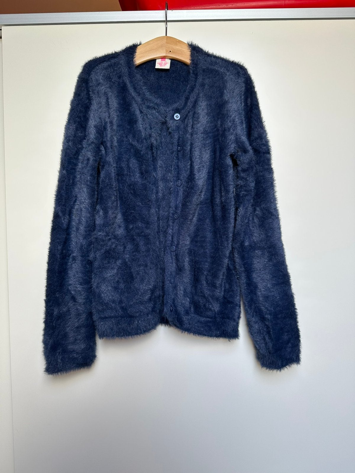 Fluffy vest 134/140 Hema, Ophalen of Verzenden, Zo goed als nieuw, Meisje, Trui of Vest
