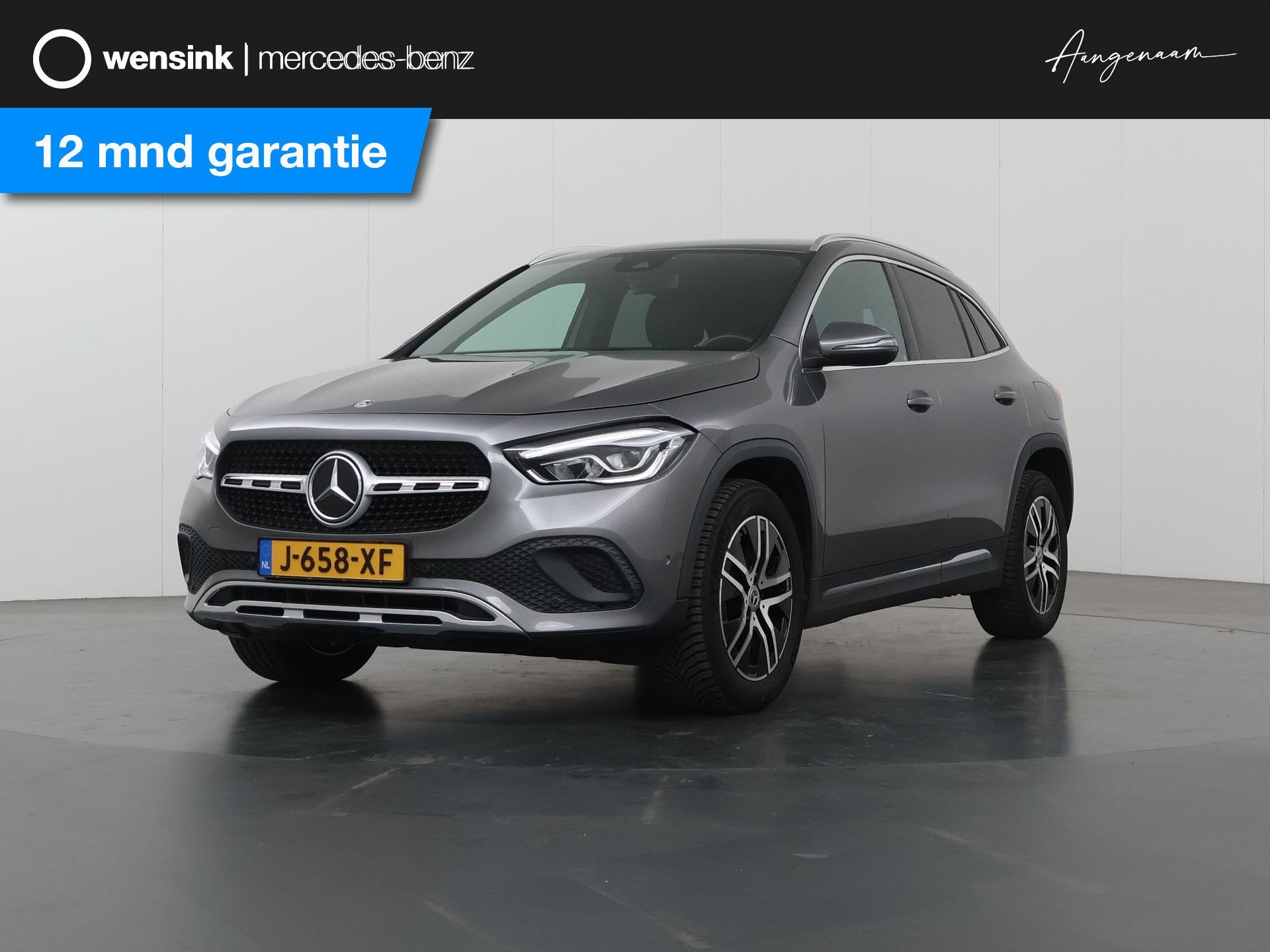 Mercedes-Benz GLA-klasse 200 Business Solution Luxury | Trek, Auto's, 4 cilinders, Leder en Stof, 163 pk, SUV of Terreinwagen