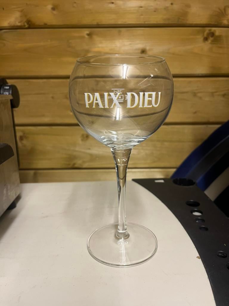Orginele Paix Dieu glazen 25cl, Ophalen, Nieuw, Glas of Glazen, Overige merken