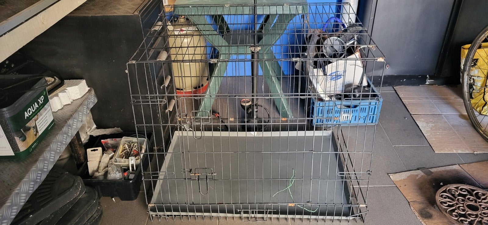 honden bench inklapbaar, Dieren en Toebehoren, Ophalen, Gebruikt