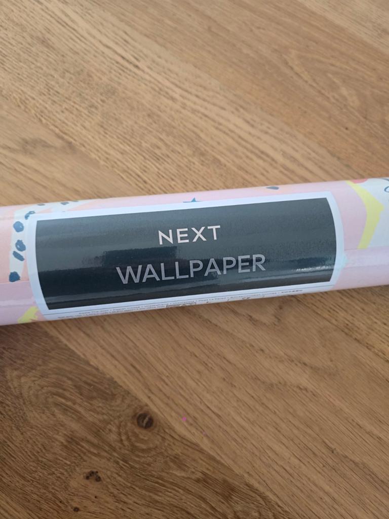 Eenhoorn Behang Roze - Next Wallpaper, Huis en Inrichting, Ophalen of Verzenden, Minder dan 10 m², Roze, Kinderkamer, Fantasie, Speels