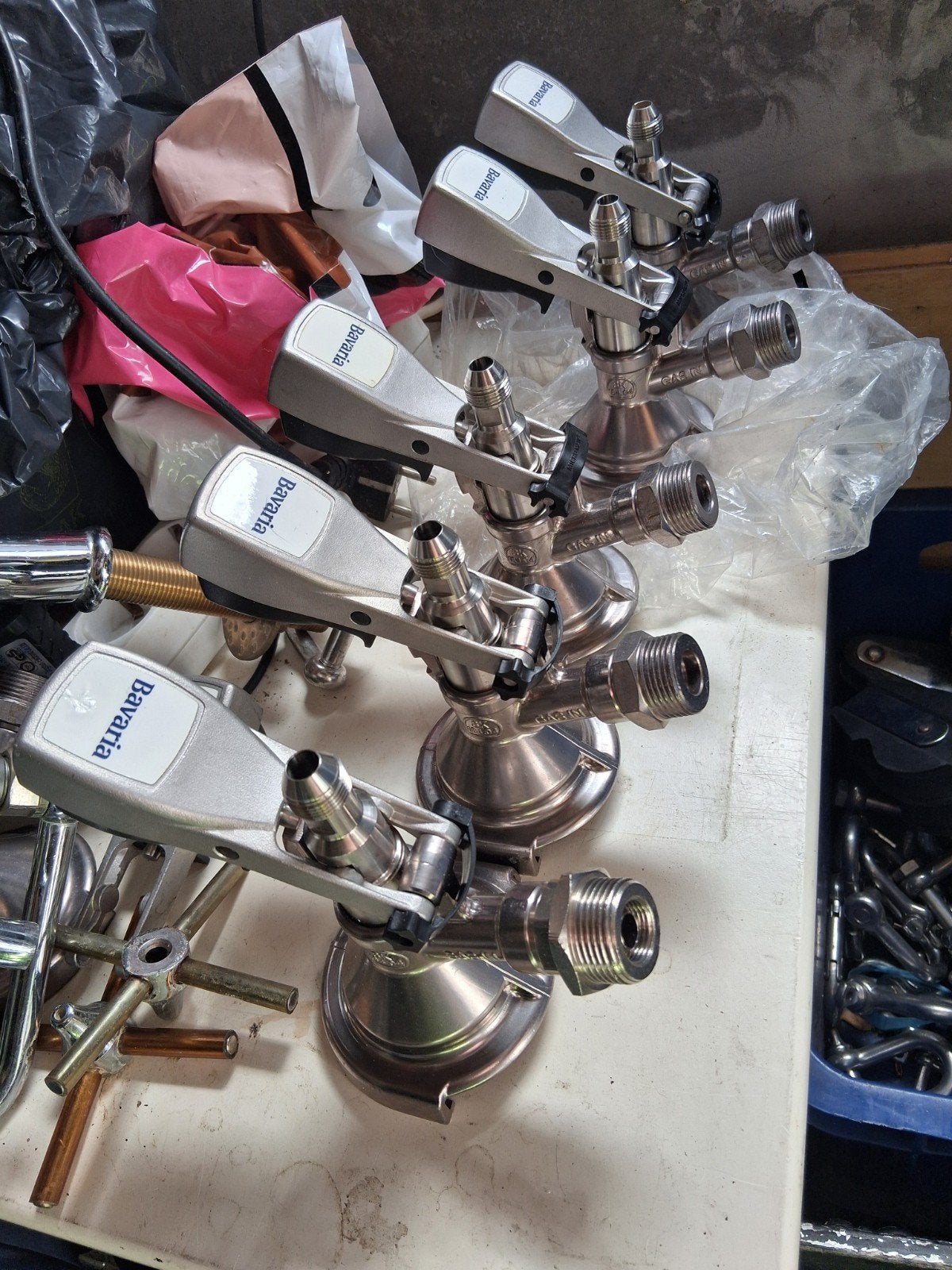 Bavaria Fustkoppelingen -  Koppeling 5 stuks, Ophalen of Verzenden, Gebruikt
