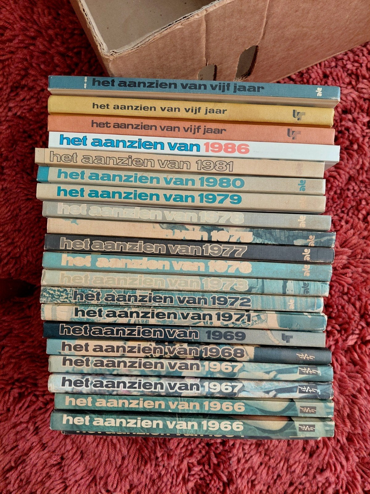 Vintage boeken, Ophalen