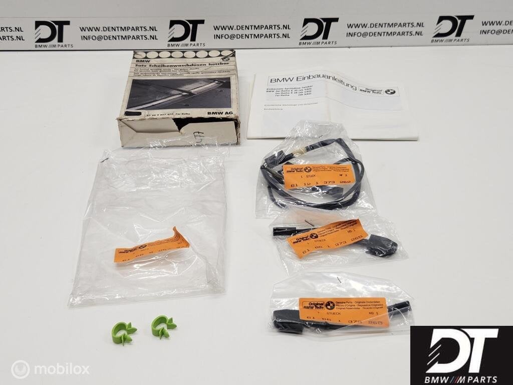 Heated spraying nozzle retrofit BMW 7-serie E23 61669057477, Nieuw, Ophalen of Verzenden