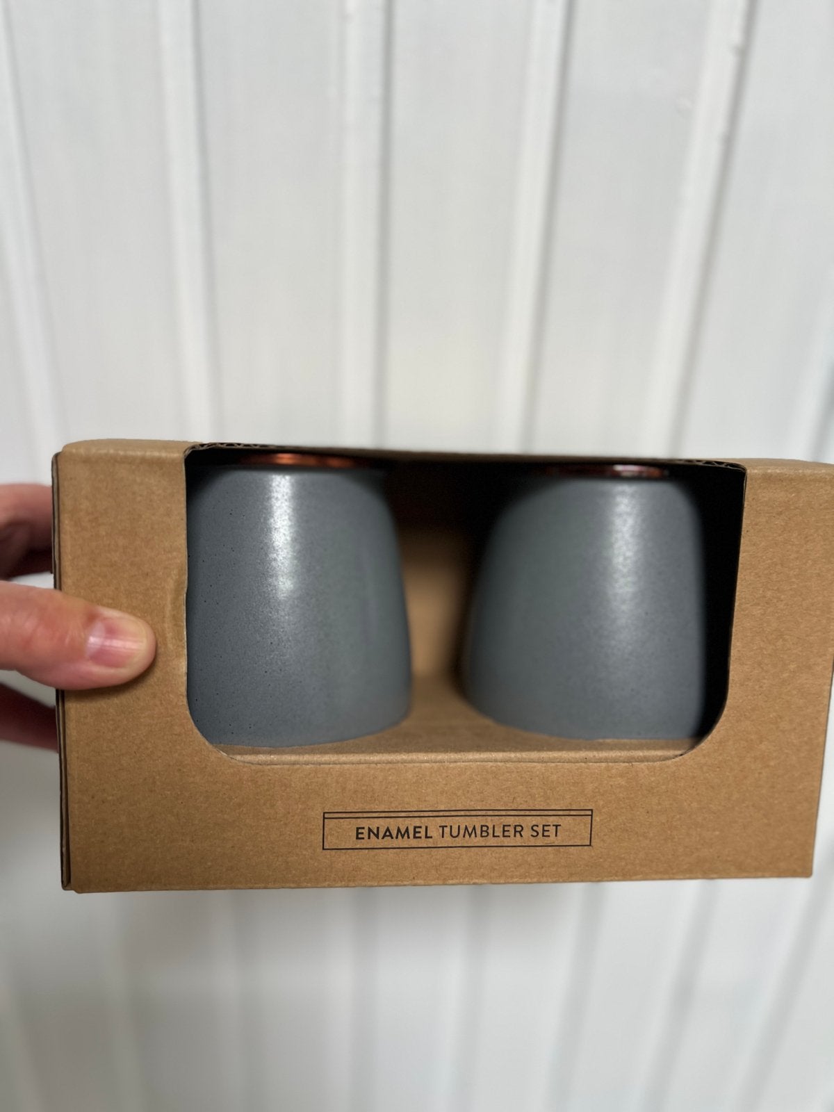 Barebones Thumblers Set Grijs - Nieuw in Doos, Overige typen, Nieuw, Ophalen of Verzenden, Metaal