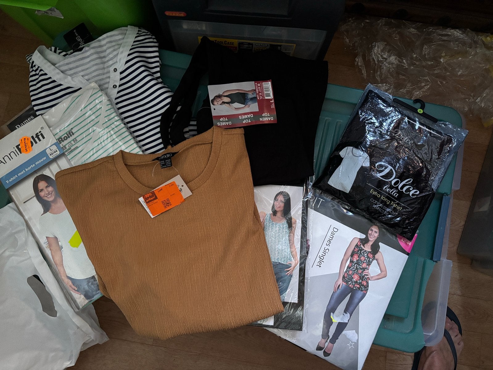 7 nieuwe shirts dames, Ophalen of Verzenden, Nieuw, Maat 38/40 (M)
