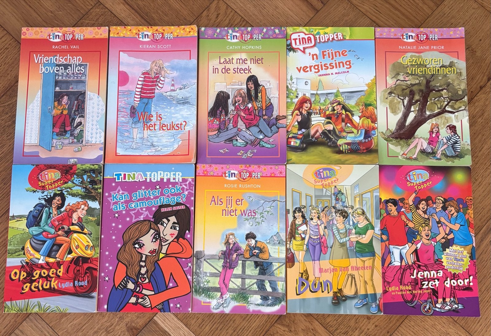 10 Tina Toppers boeken - Complete set voor jonge lezers, Boeken, Ophalen, Gelezen, Fictie