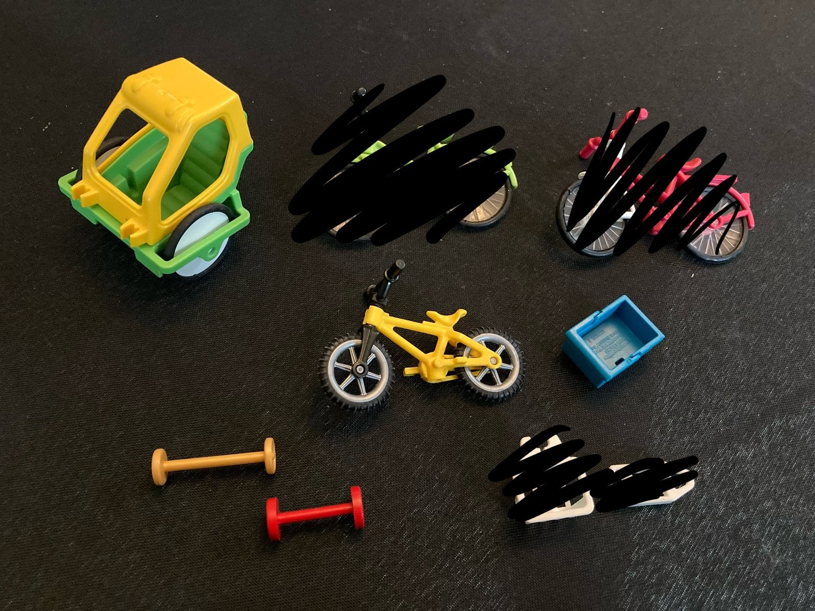Playmobil fiets ed…, Kinderen en Baby's, Speelgoed | Playmobil, Ophalen of Verzenden, Zo goed als nieuw