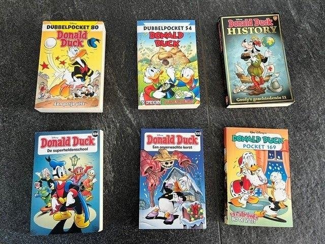 Donald Duck losse pockets, 6 stuks, Boeken, Meerdere stripboeken, Ophalen of Verzenden, Nieuw, Donald Duck