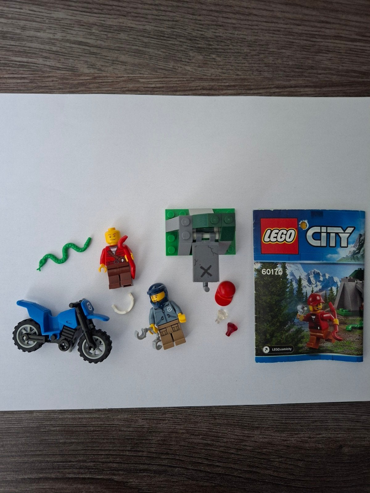 LEGO City 60170 Off-Road Achtervolging, Ophalen of Verzenden, Gebruikt, Overige merken