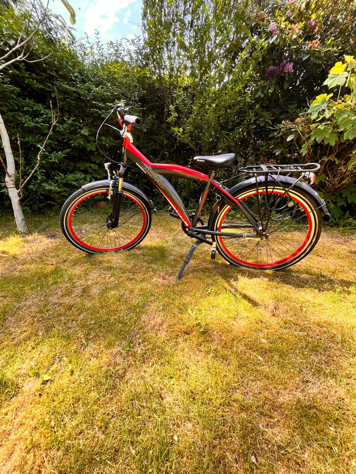 Popal jongensfiets 24 inch, Fietsen en Brommers, Fietsen | Jongens, Ophalen, Terugtraprem, Handrem, Gebruikt