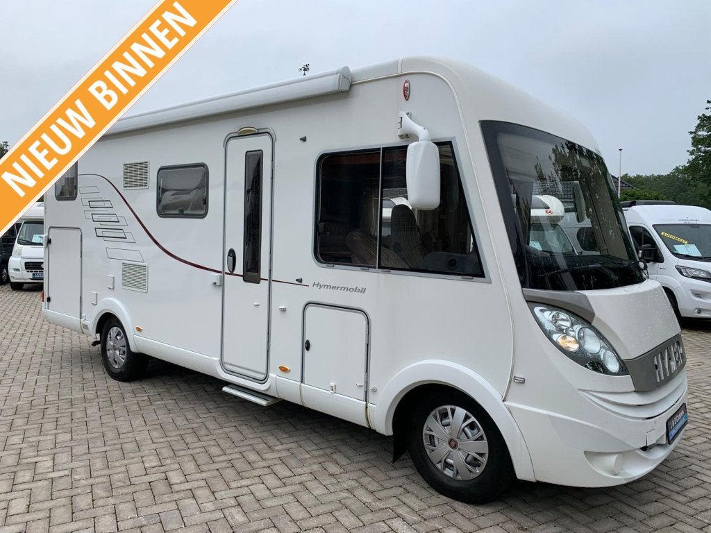 Hymer B578 Enkele Bedden Hefbed Airco Top-klasse, Integraal, Fiat, Bedrijf, Hymer