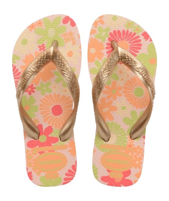 Mooie Havaianas Slippers maat 29/30, roze goud, Kinderen en Baby's, Meisje, Overige typen, Ophalen of Verzenden, Zo goed als nieuw