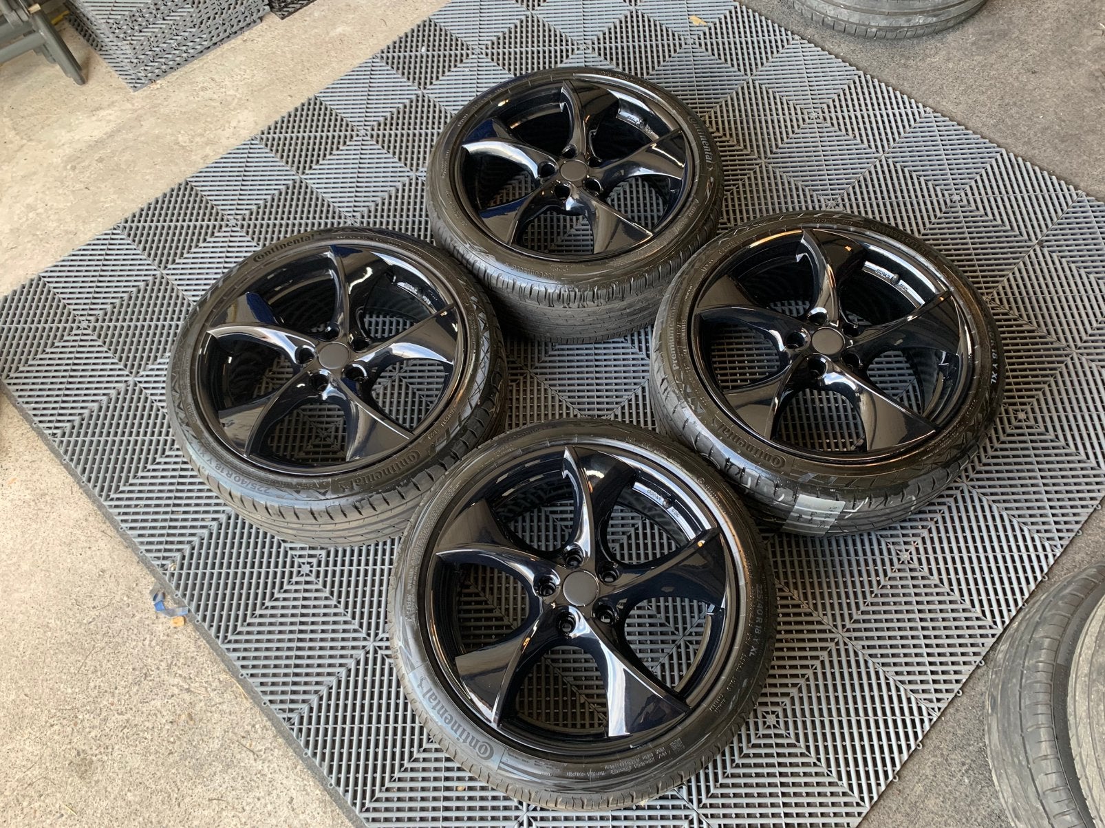 18 inch stoere velgenset ! 5x110, Ophalen, 18 inch, Gebruikt, Banden en Velgen