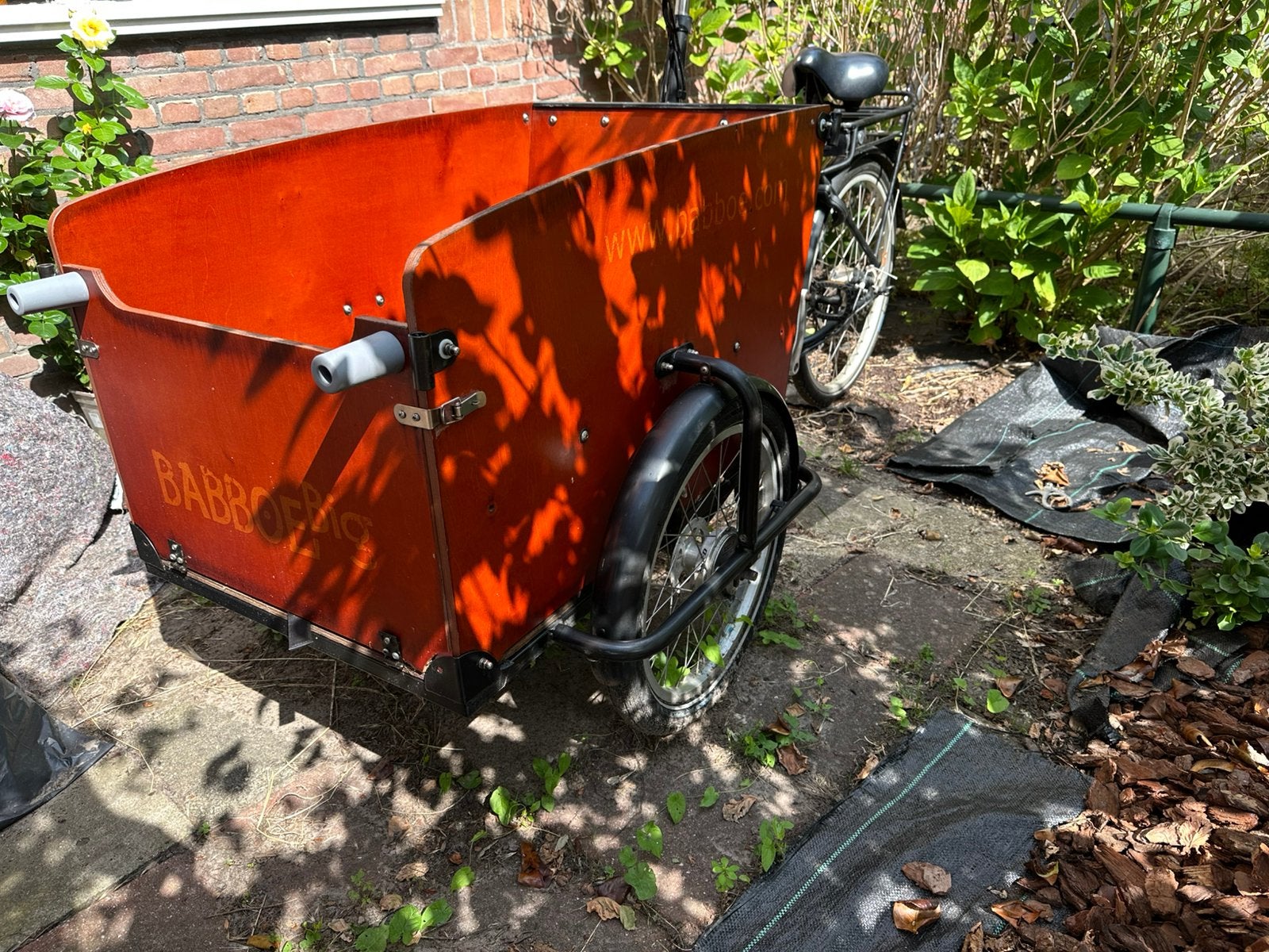 Elektrische bakfiets voor honden ‍, Fietsen en Brommers, Fietsen | Bakfietsen, Ophalen of Verzenden, Zo goed als nieuw, 4 kinderen of meer