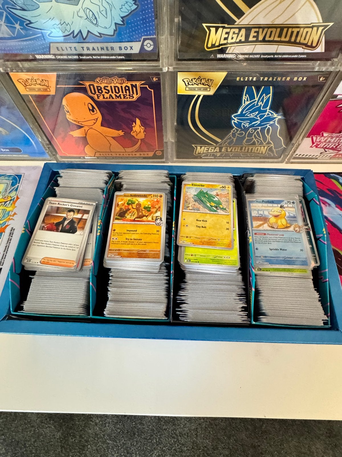 Pokémon Kaarten Bulk - Destined Rivals, Ophalen of Verzenden, Gebruikt, Meerdere kaarten