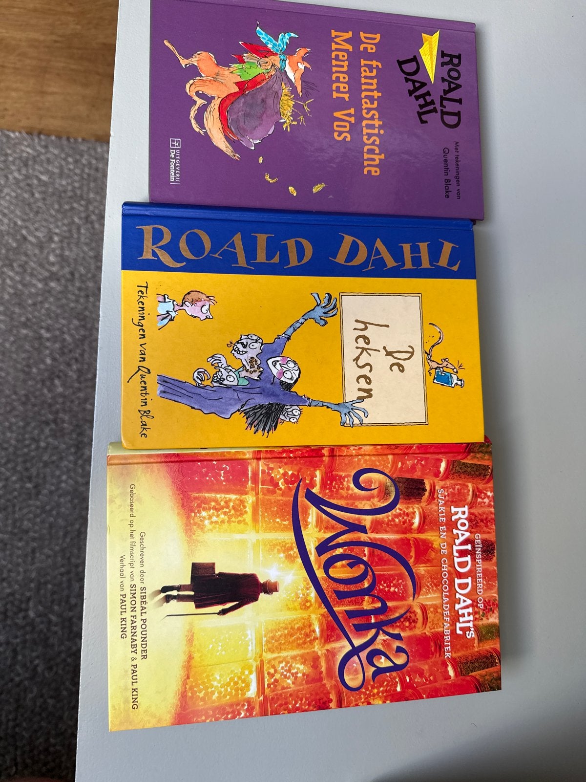 Roald Dahl Boeken: De Heksen, Meneer Vos, Wonka, Ophalen, Gelezen, Fictie algemeen